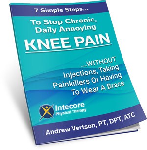 Free Report - Knee Pain - free report cover knee pain